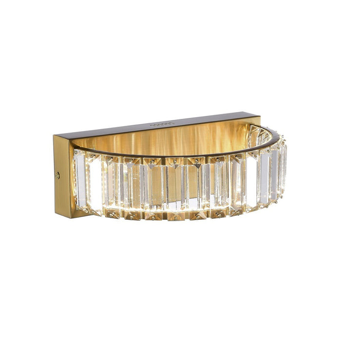 Artcraft AC6727BB LED Wall Sconce, Brushed Brass