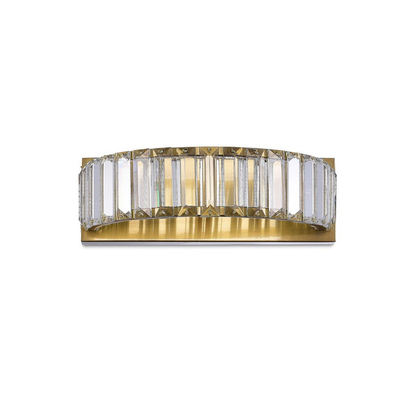 Artcraft AC6727BB LED Wall Sconce, Brushed Brass