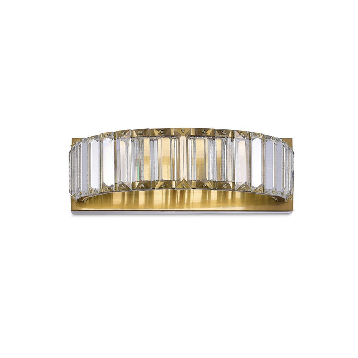 Artcraft AC6727BB LED Wall Sconce, Brushed Brass