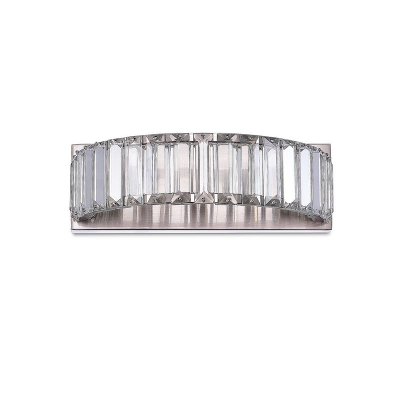 Artcraft AC6727SN LED Wall Sconce, Satin Nickel