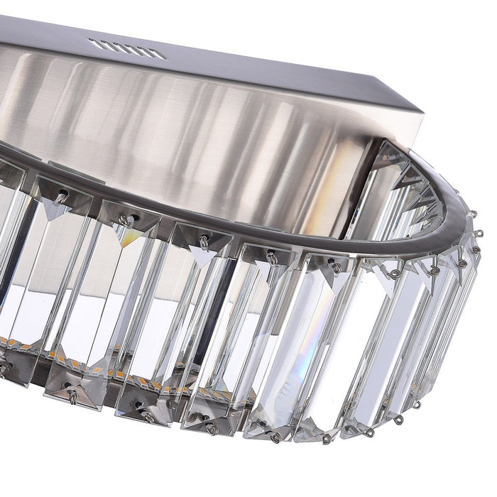 Artcraft AC6727SN LED Wall Sconce, Satin Nickel