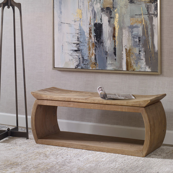 Uttermost 25204 Bench, Solid Wood