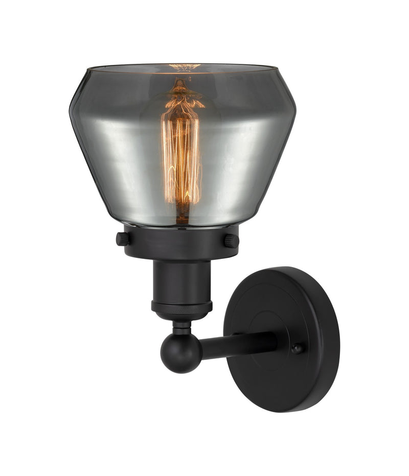 Innovations 616-1W-BK-G173 One Light Wall Sconce, Matte Black