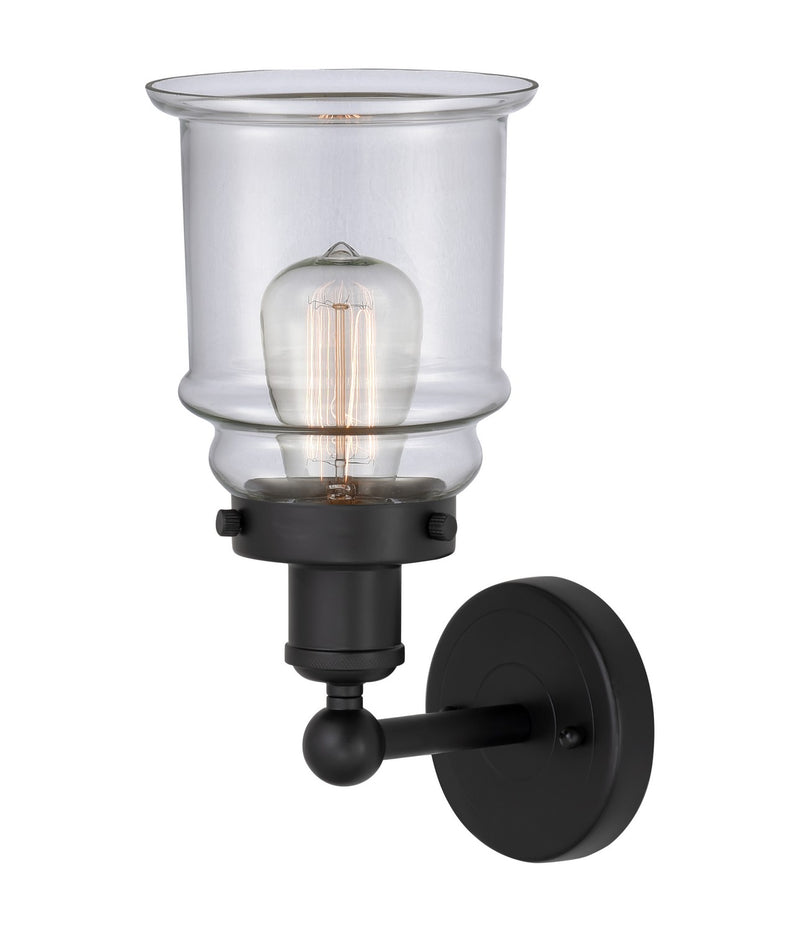 Innovations 616-1W-BK-G182 One Light Wall Sconce, Matte Black