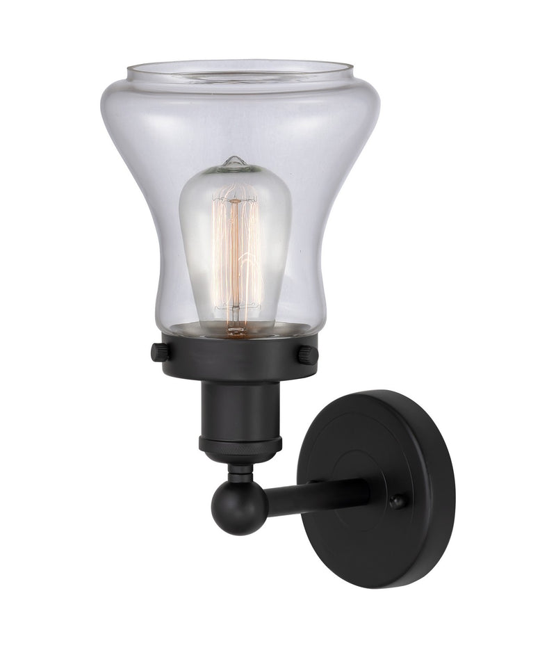 Innovations 616-1W-BK-G192 One Light Wall Sconce, Matte Black