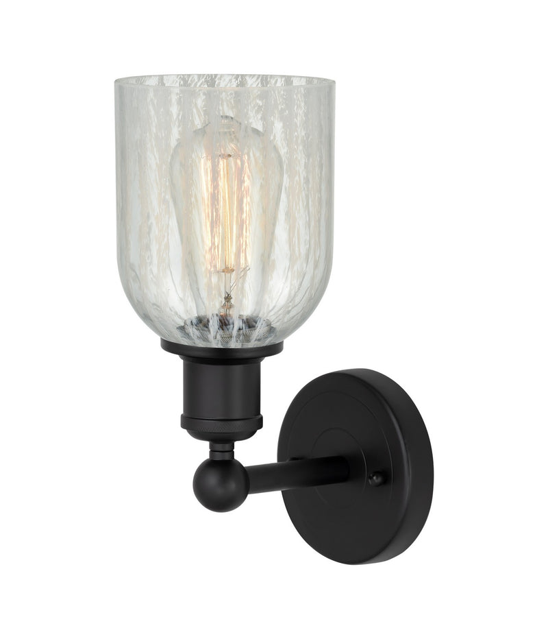 Innovations 616-1W-BK-G2511 One Light Wall Sconce, Matte Black