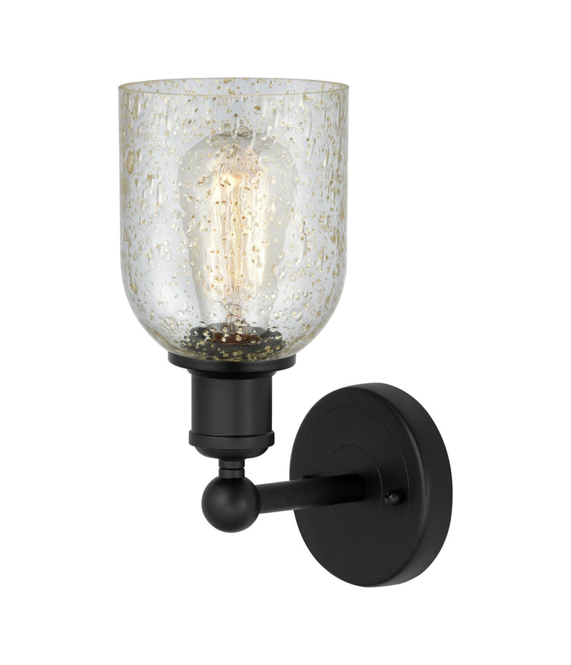 Innovations 616-1W-BK-G259 One Light Wall Sconce, Matte Black