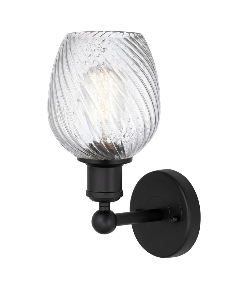 Innovations 616-1W-BK-G292 One Light Wall Sconce, Matte Black