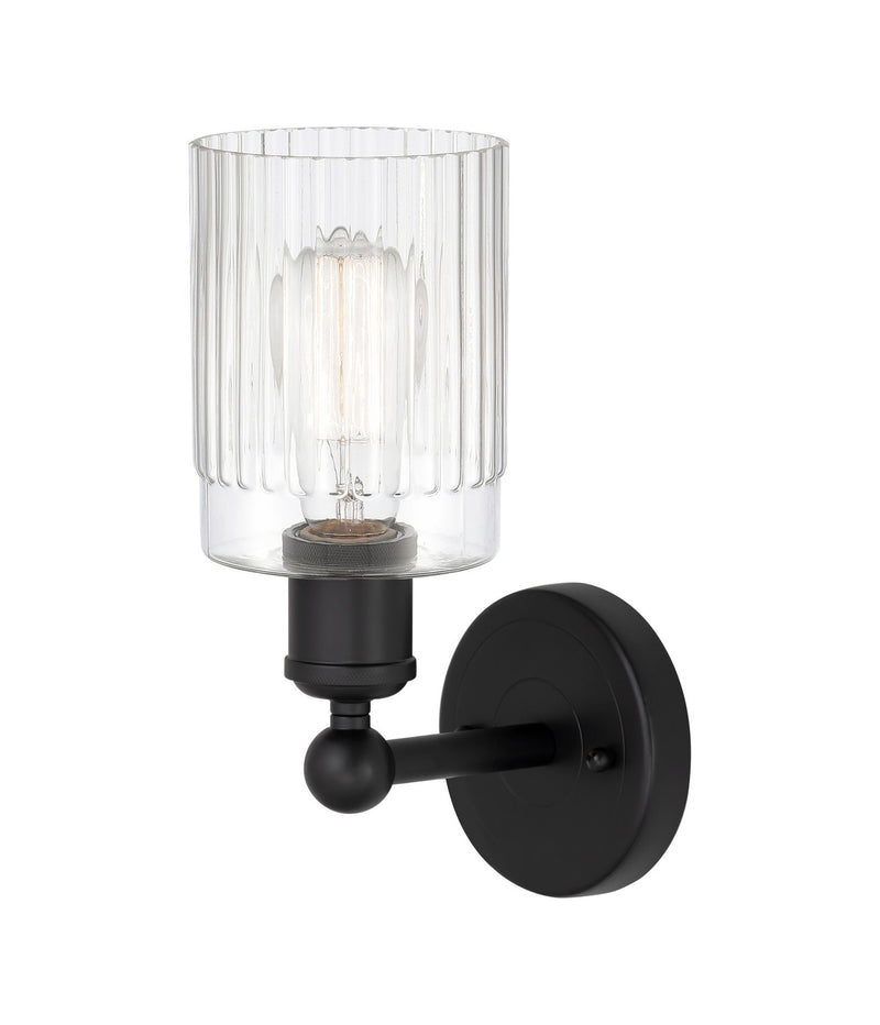 Innovations 616-1W-BK-G342 One Light Wall Sconce, Matte Black