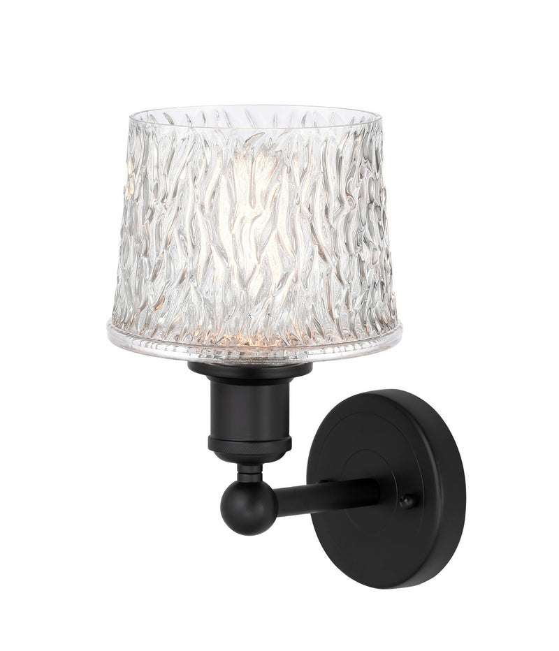Innovations 616-1W-BK-G402 One Light Wall Sconce, Matte Black