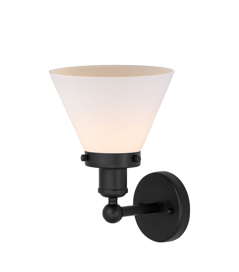 Innovations 616-1W-BK-G41 One Light Wall Sconce, Matte Black