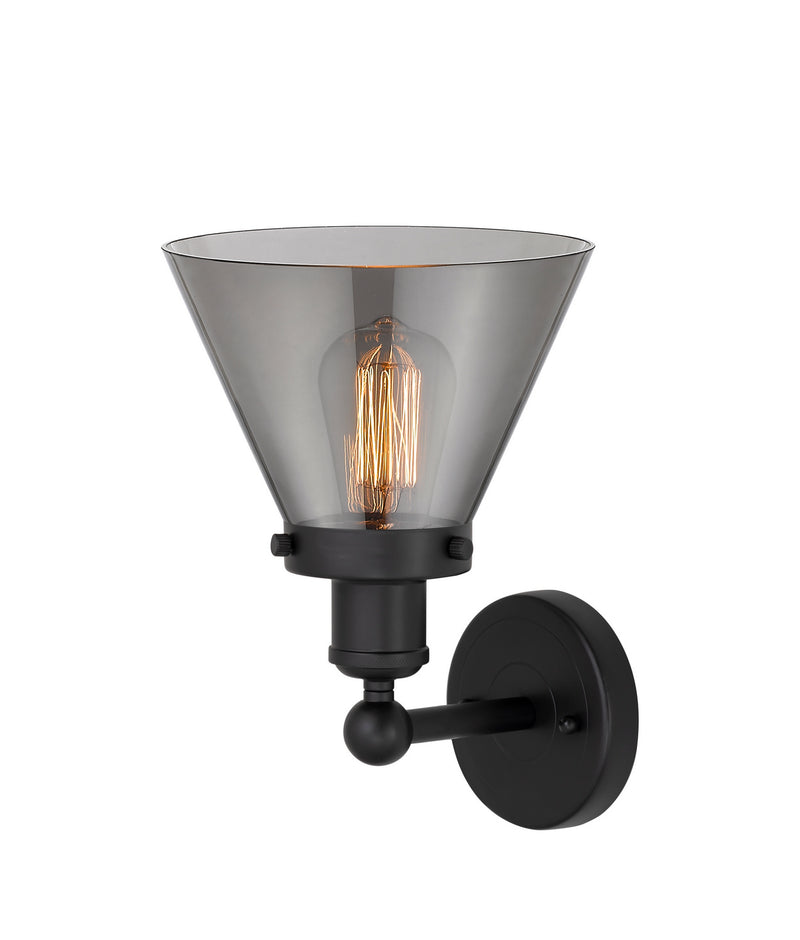 Innovations 616-1W-BK-G43 One Light Wall Sconce, Matte Black