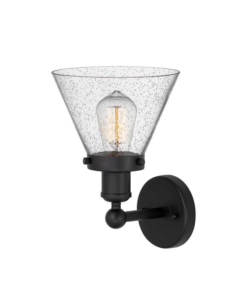Innovations 616-1W-BK-G44 One Light Wall Sconce, Matte Black