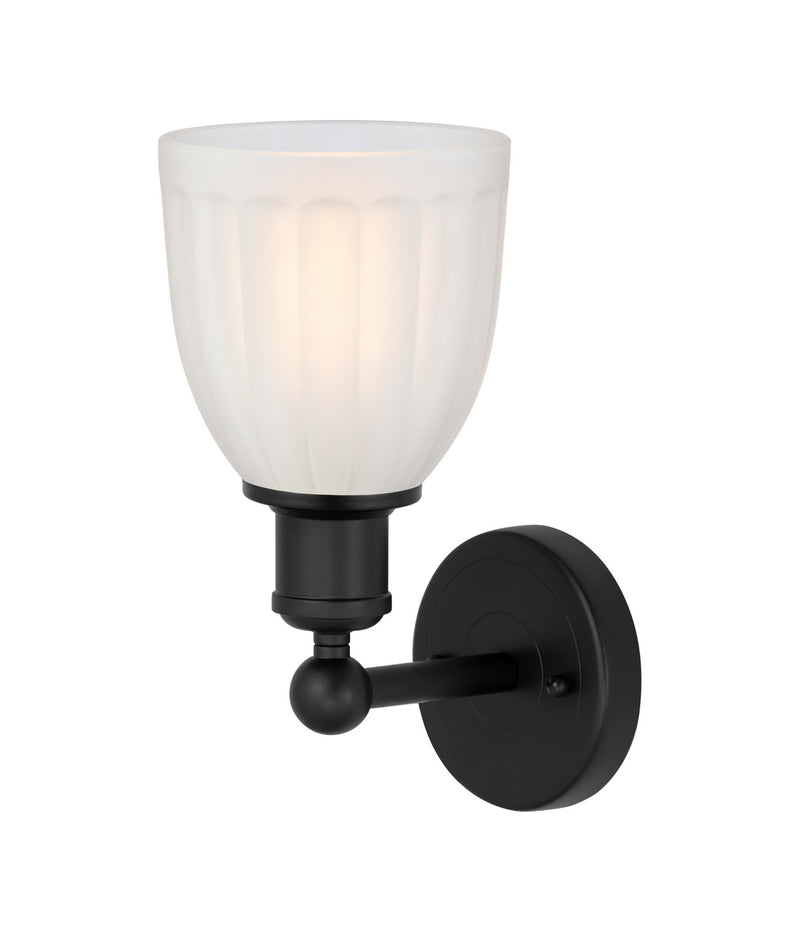 Innovations 616-1W-BK-G441 One Light Wall Sconce, Matte Black