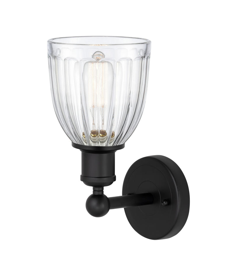 Innovations 616-1W-BK-G442 One Light Wall Sconce, Matte Black