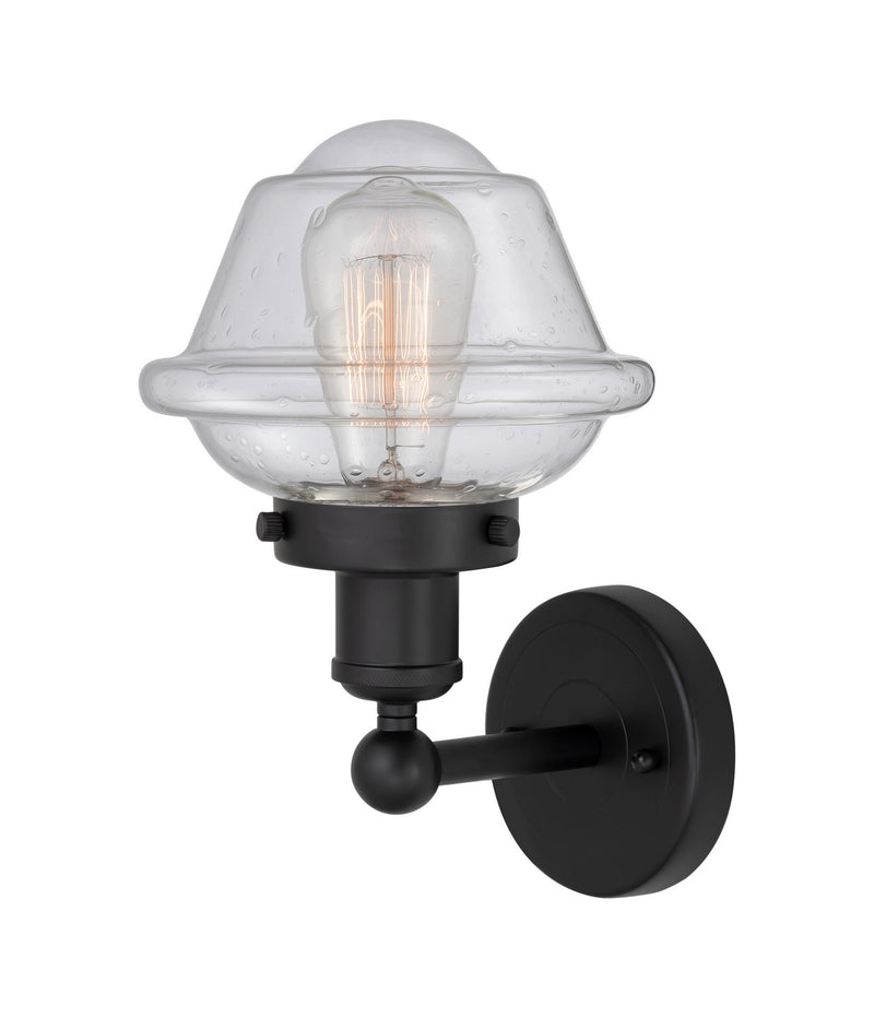 Innovations 616-1W-BK-G534 One Light Wall Sconce, Matte Black