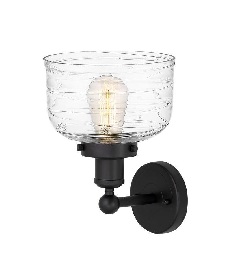 Innovations 616-1W-BK-G713 One Light Wall Sconce, Matte Black