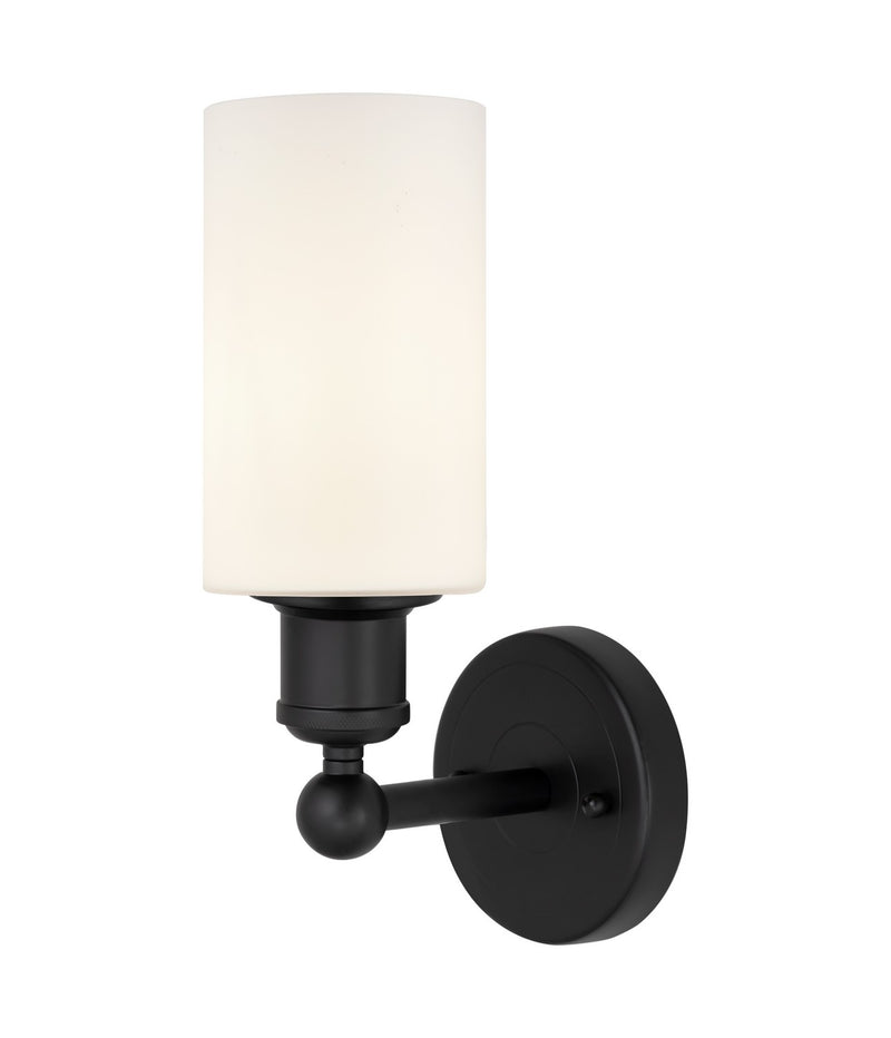 Innovations 616-1W-BK-G801 One Light Wall Sconce, Matte Black