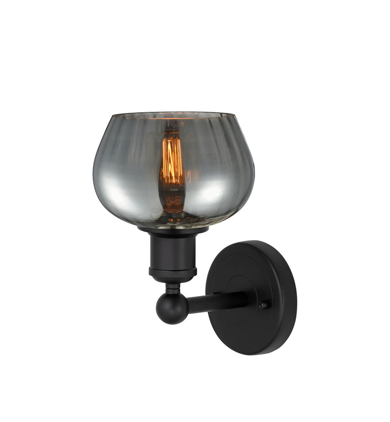 Innovations 616-1W-BK-G93 One Light Wall Sconce, Matte Black