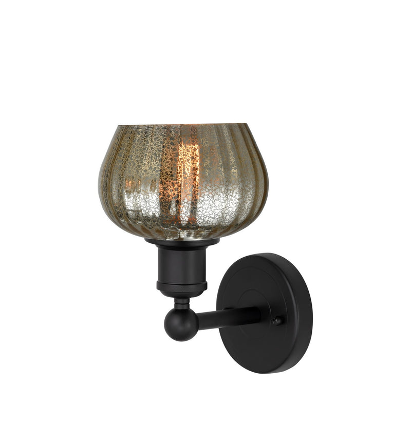 Innovations 616-1W-BK-G96 One Light Wall Sconce, Matte Black