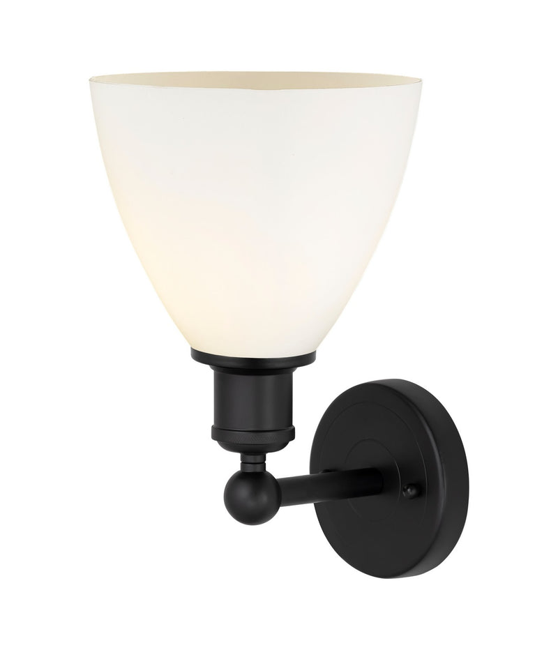 Innovations 616-1W-BK-GBD-751 One Light Wall Sconce, Matte Black