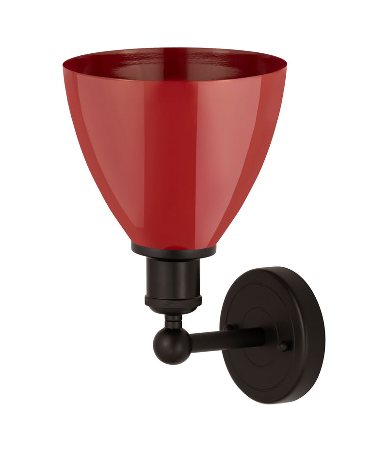 Innovations 616-1W-OB-MBD-75-RD One Light Wall Sconce, Oil Rubbed Bronze