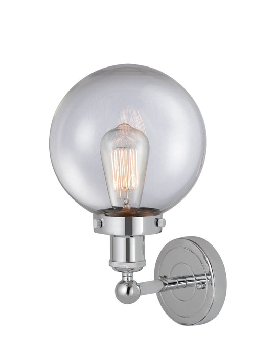 Innovations 616-1W-PC-G202-8 One Light Wall Sconce, Polished Chrome