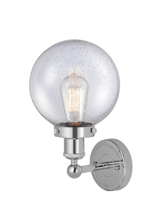 Innovations 616-1W-PC-G204-8 One Light Wall Sconce, Polished Chrome