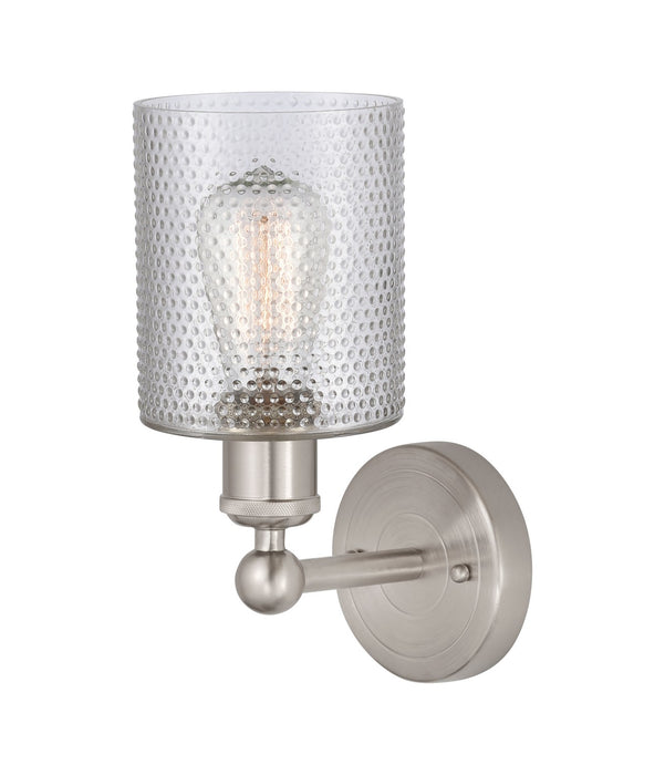 Innovations 616-1W-SN-G112 One Light Wall Sconce, Brushed Satin Nickel