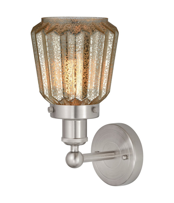 Innovations 616-1W-SN-G146 One Light Wall Sconce, Brushed Satin Nickel