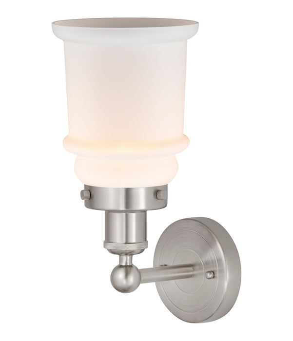 Innovations 616-1W-SN-G181 One Light Wall Sconce, Brushed Satin Nickel