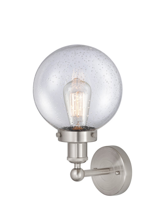 Innovations 616-1W-SN-G204-8 One Light Wall Sconce, Brushed Satin Nickel