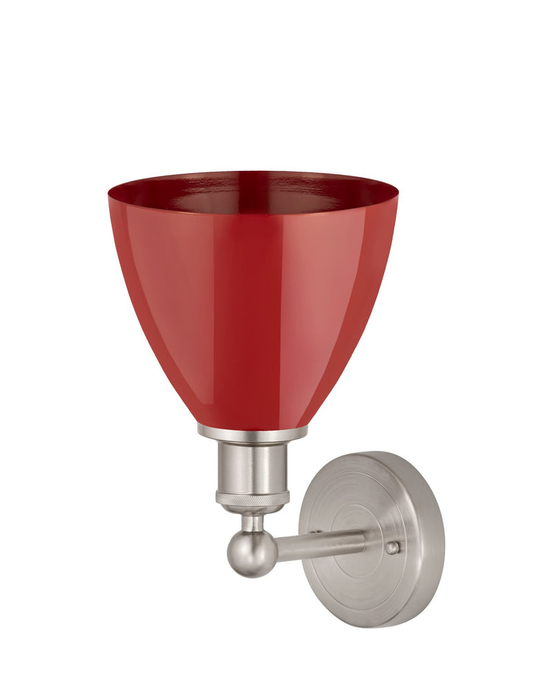 Innovations 616-1W-SN-MBD-75-RD One Light Wall Sconce, Brushed Satin Nickel