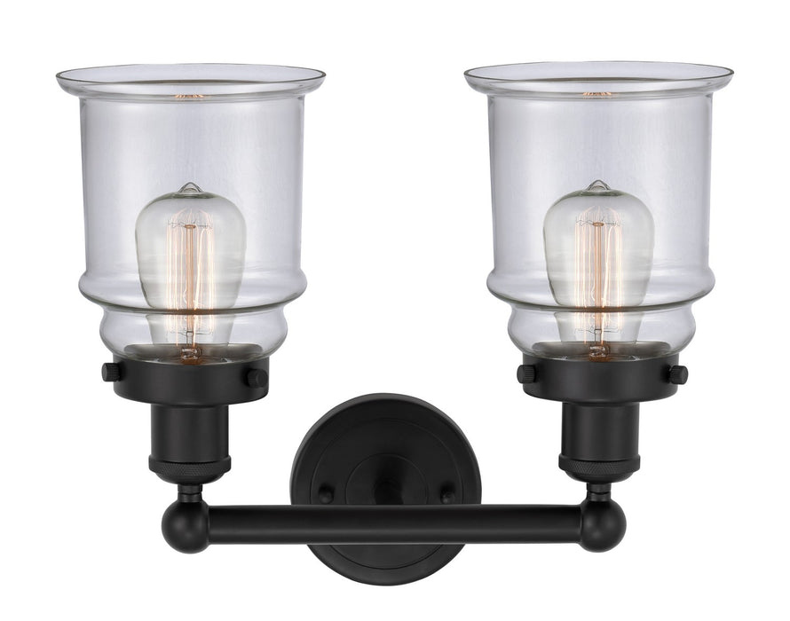 Innovations 616-2W-BK-G182 Two Light Bath Vanity, Matte Black