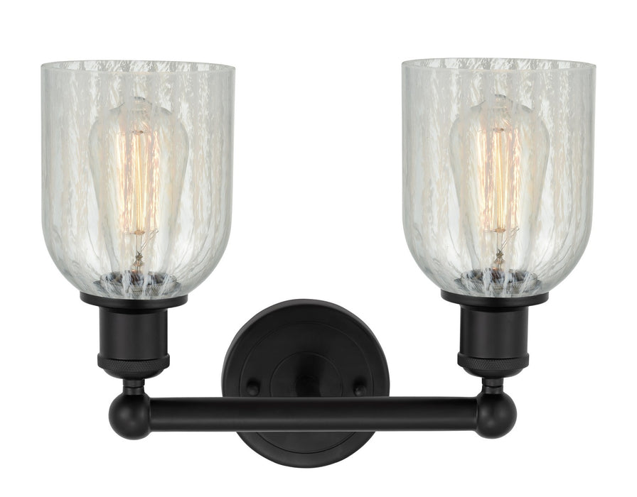 Innovations 616-2W-BK-G2511 Two Light Bath Vanity, Matte Black