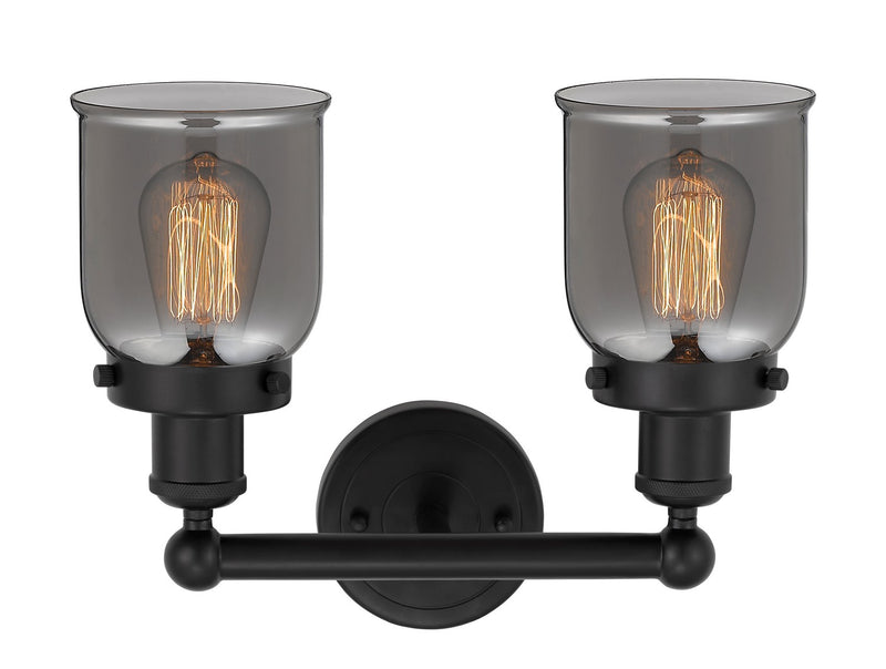 Innovations 616-2W-BK-G53 Two Light Bath Vanity, Matte Black