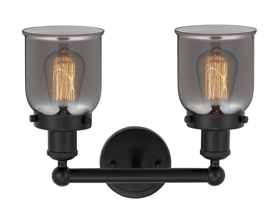 Innovations 616-2W-BK-G53 Two Light Bath Vanity, Matte Black