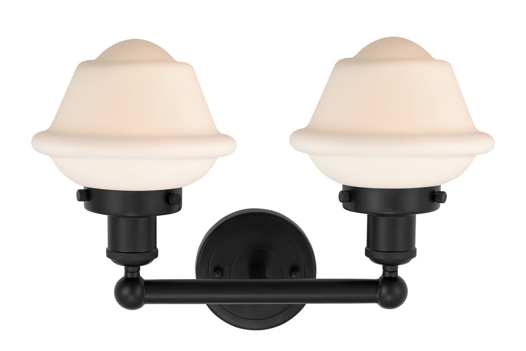 Innovations 616-2W-BK-G531 Two Light Bath Vanity, Matte Black