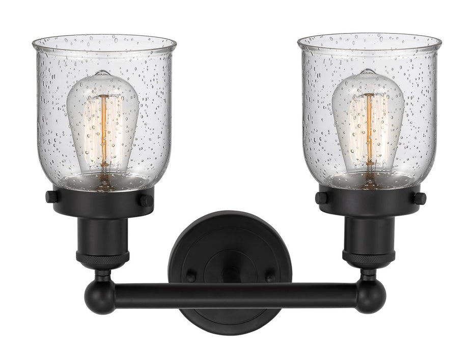 Innovations 616-2W-BK-G54 Two Light Bath Vanity, Matte Black