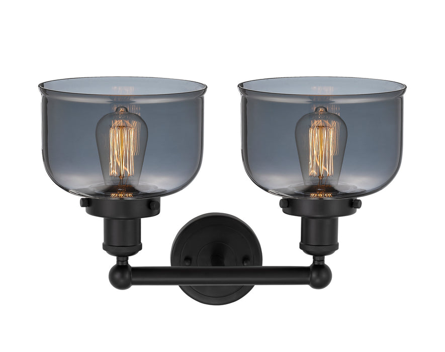 Innovations 616-2W-BK-G73 Two Light Bath Vanity, Matte Black