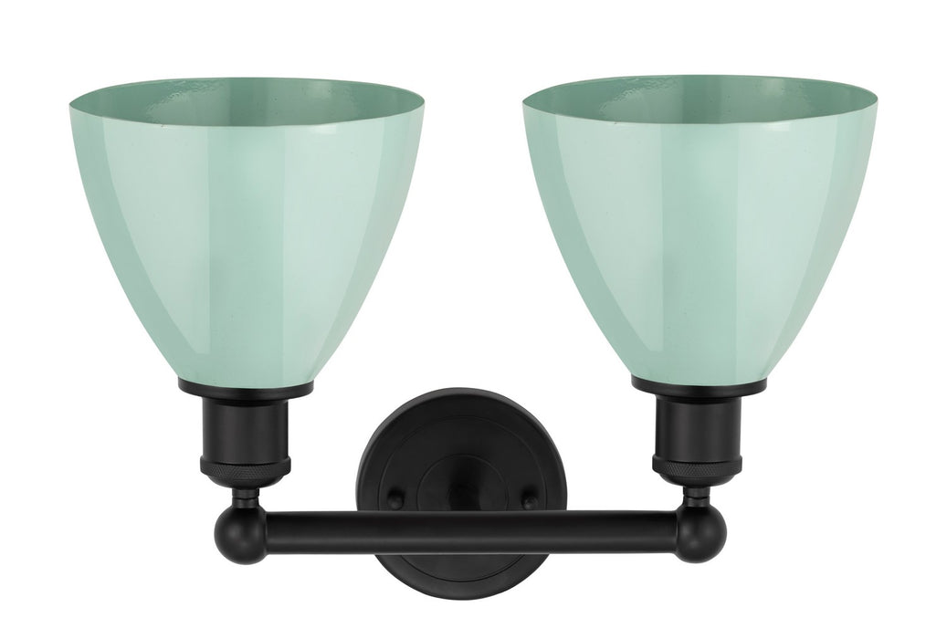 Innovations 616-2W-BK-MBD-75-SF Two Light Bath Vanity, Matte Black