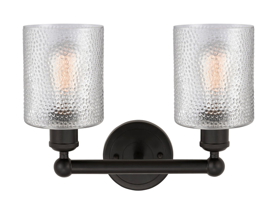 Innovations 616-2W-OB-G112 Two Light Bath Vanity, Oil Rubbed Bronze