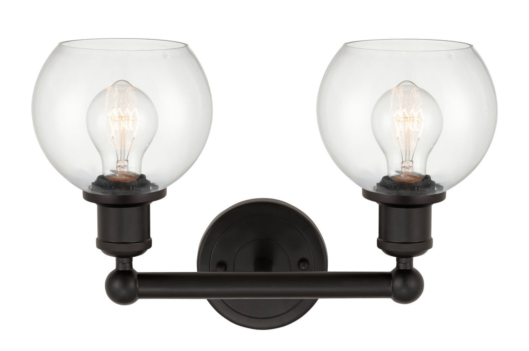 Innovations 616-2W-OB-G122-6 Two Light Bath Vanity, Oil Rubbed Bronze