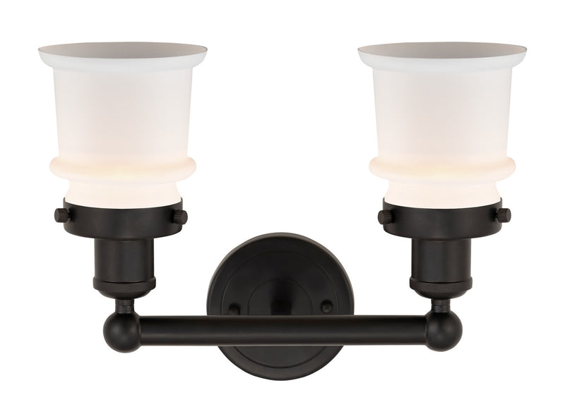 Innovations 616-2W-OB-G181S Two Light Bath Vanity, Oil Rubbed Bronze