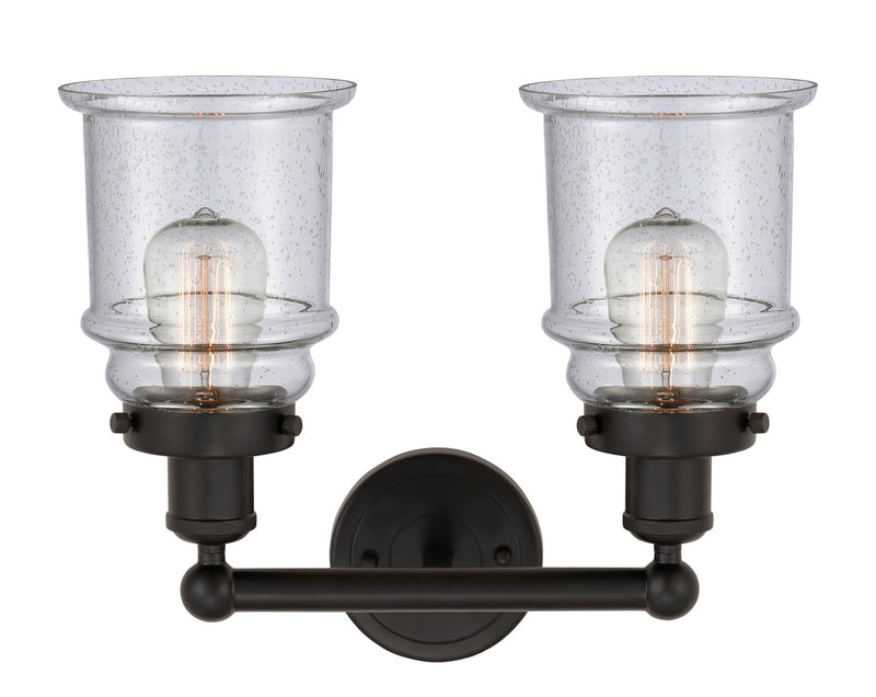 Innovations 616-2W-OB-G184 Two Light Bath Vanity, Oil Rubbed Bronze