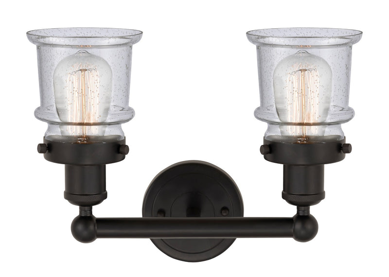 Innovations 616-2W-OB-G184S Two Light Bath Vanity, Oil Rubbed Bronze