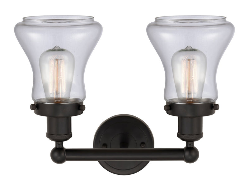 Innovations 616-2W-OB-G192 Two Light Bath Vanity, Oil Rubbed Bronze