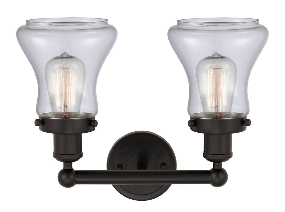 Innovations 616-2W-OB-G192 Two Light Bath Vanity, Oil Rubbed Bronze