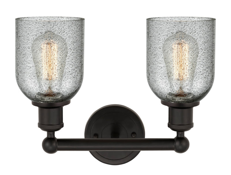 Innovations 616-2W-OB-G257 Two Light Bath Vanity, Oil Rubbed Bronze