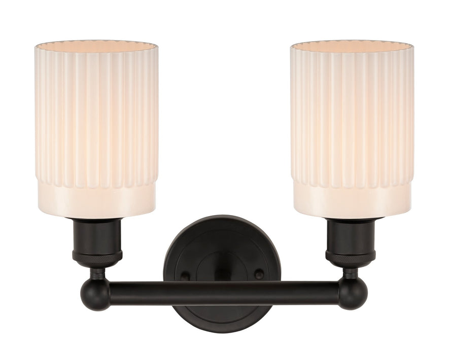 Innovations 616-2W-OB-G341 Two Light Bath Vanity, Oil Rubbed Bronze